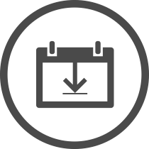 Icon zum Eintragen in den Terminkalender